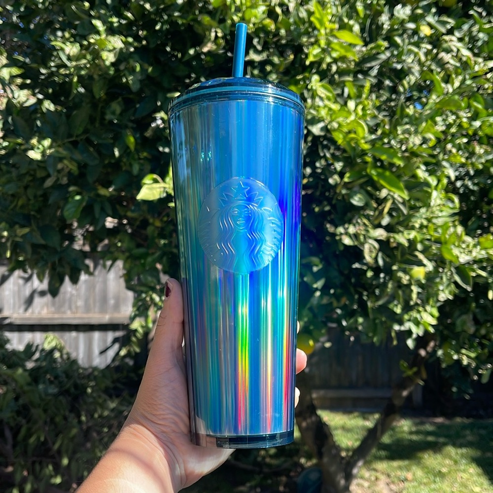 Starbucks tumbler Fall Blue Dome kaleidoscope 2022